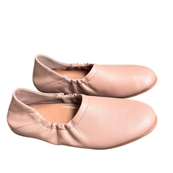 Fitflop Allegro Fold Down Back Ballerinas Beige Leather 5 NWT - Picture 2 of 7